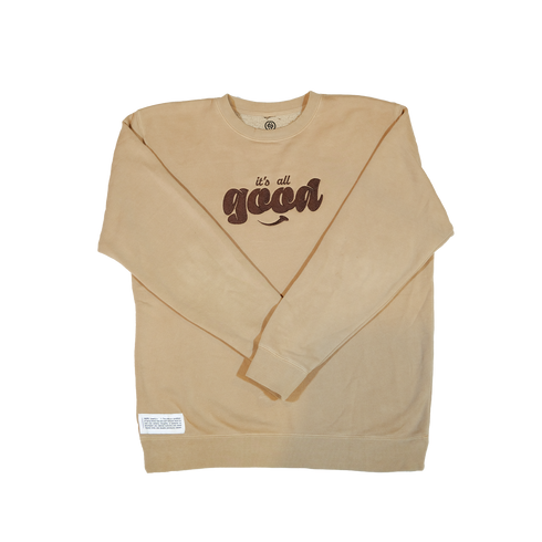 'ALL GOOD' CREWNECK