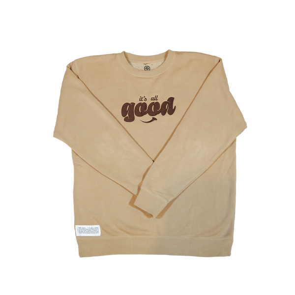 'ALL GOOD' CREWNECK